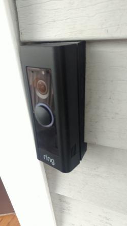 Installing ring doorbell on hot sale siding