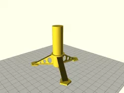 Rocket Display Stand (parametric)