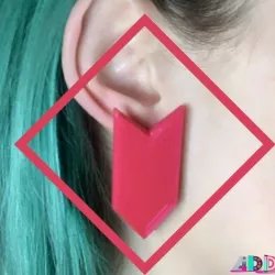 Sailor Pluto Earrings