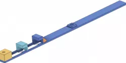 Servotray for MKS 6100 for the model glider Shinto by Vladimir's Model