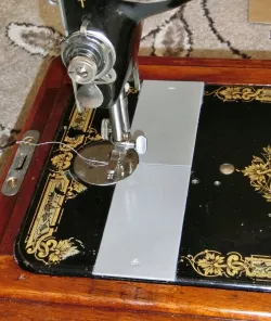 Shuttle slide plates for vintage Singer sewing machine models 28, 127 and 128