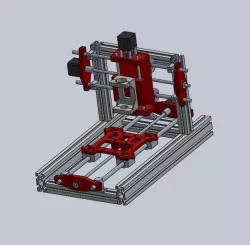 Small CNC for draw,  PCB or wood