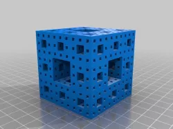 Third Iteration Menger Sponge