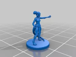 Tiefling Warlock Miniature
