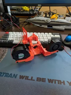 UBEDED5015, the Ugly BondtEch Direct Extruder with Double 5015 Blowers (for CR10 and all Creality-like printers)