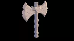 Viking stylised axe (check bio)