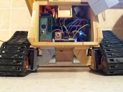 Wall-E legs remix with RK370CA 60RPM motors