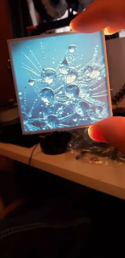 Water Drop Lithophane 