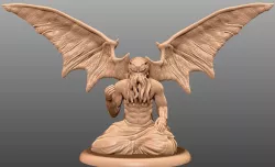 Winged Cthulhu - Tabletop Miniature