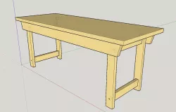 Workbench Minature 1/16th scale