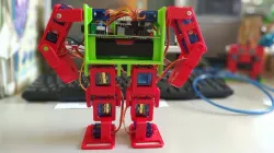 12 dof biped robot