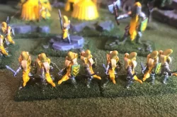 15mm Banana Knight Blades / Swords Wargames Figures - HotT