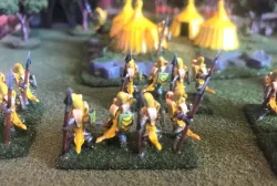 15mm Banana Knight Spears / Pike Wargames Figures - HotT