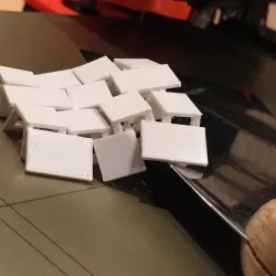 3D-Printable Fabric With Rectangular Footprint
