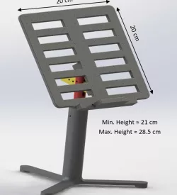Adjustable Stand (Book, Laptop...)