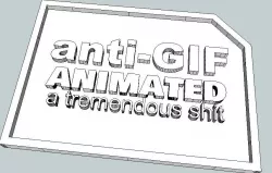 anti-GIF animated (a tremendous shit)