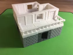 Balcony Tiles 2x2 Tudor (Openforge 2.0 compatible)