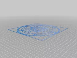 Bed level test - human transmutation circle