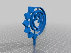 Blink 182 logo 3D