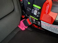 Buckle-Up Seat Belt Buckle Holder