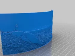 Byron Bay Lithophane
