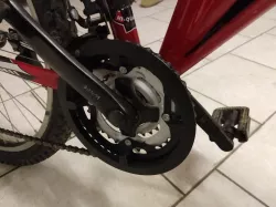 Copricatena bicicletta interasse fori 141 mm ( bike chain guard 141 mm holes distance )