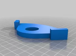 Customizable corner radius jig for router