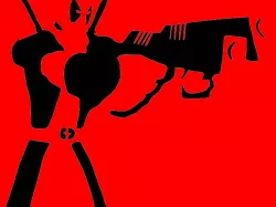 Deadpool stencil 6