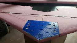 Delta or Flying wing nose plate