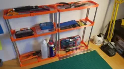 Desk shelf