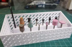 Drill bits stand