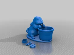 Easter Bunny Planter-Yahre Remix-Bank