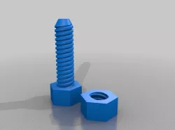 ez-print screw, nut