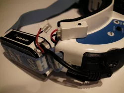 Fatshark goggles switch mod which doesn't void warranty 