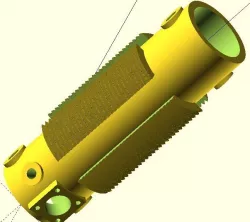 Ham Radio Multiband Ground Plane Antenna ReMix / Mod