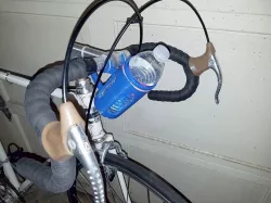 Handlebar Water Bottle Mount for 16.9oz (500ml) spring water bottle