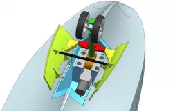 Hobby King Avios HU-16 nose gear retract installation