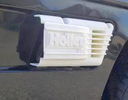 Holley side scoop for Pontiac Fiero