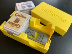 Insert/Organizer and Guillotine for the board game Guillotine