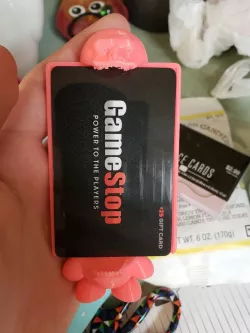 Kirby unhinged jaw gift card holder