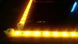 LED strip magnetic profile