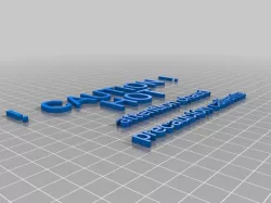 My Customized Sign Workshop (MMU,Multicolor or Single color printer)