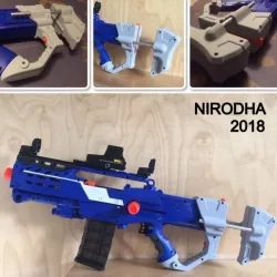 Nerf Longshot Adjustable Stock