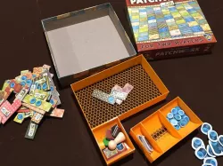 Patchwork Board Game Insert Lightweight
