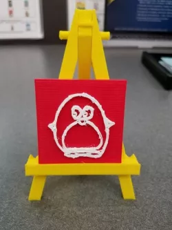 Penguin Art Canvas