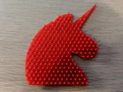 Perler (Hama) Bead Unicorn Pegboard