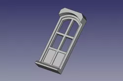 Puerta Balcon encajable 2x4 