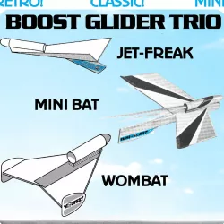 Retro Classic Mini Boost Glider Trio