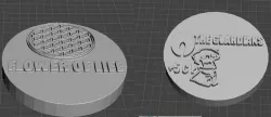 Robotech Paranoid or Invid Attack Chance Token