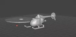 Robotech UN Forces World War III Global Civil War Scout Helicopter